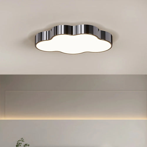 Wrought iron LED ceiling light for indoor decorative lighting - vue 5 sur 24