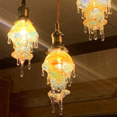 Creative candle droplet lamp retro design for artistic decoration