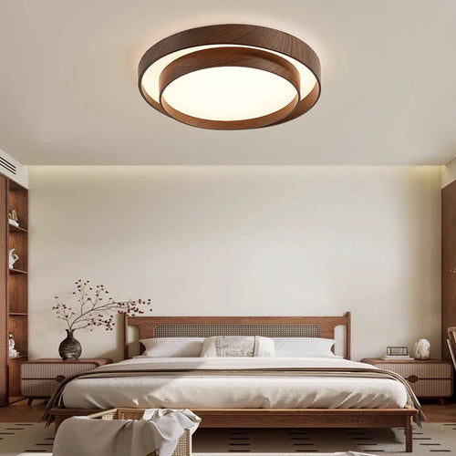 Full spectrum ceiling light with eye protection wabi-sabi design - vue 3 sur 7