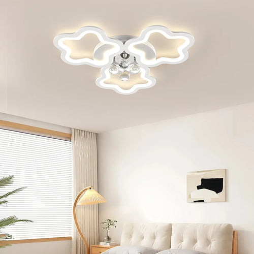 Modern pumpkin-style luxury crystal ceiling light 2024 for the whole house - vue 6 sur 9