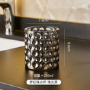 glass mouthwash cup bathroom accessories