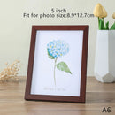 Hanging wooden photo frame for decoration and gifts