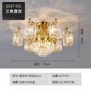 Nordic crystal ceiling light for modern elegant lighting