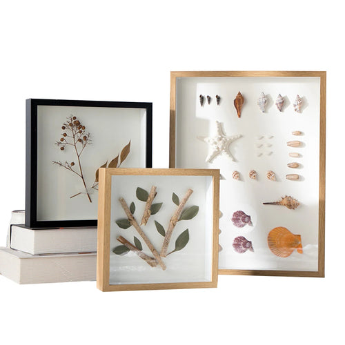 3D Photo Frame Shadow Box Frames, Hollow Bouquet Specimens Case for Crafts, Picture Frame, Memorabilia, 3-5cm - vue 2 sur 9
