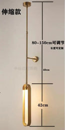 Modern vertical LED indoor wall light