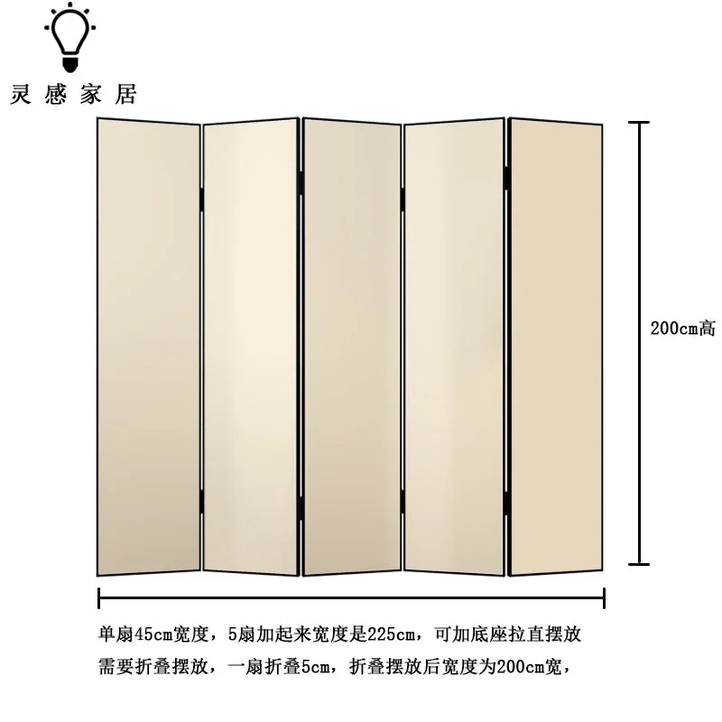 folding metal mobile screen for various spaces - vue 11 sur 13