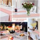 Festive gold, silver and rose sequin table runner