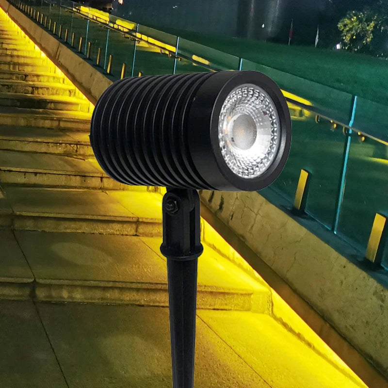 Mini outdoor spotlight modern decorative garden lamp - vue 4 sur 6
