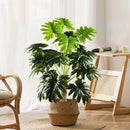 Large artificial tropical banana leaf plant for indoor and outdoor decoration