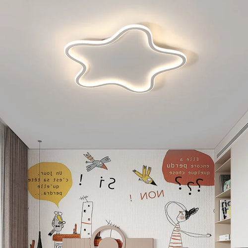 Modern LED ceiling light for elegant and bright interior decor - vue 2 sur 10