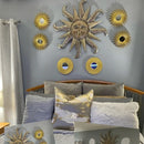 set of 3 sunflower decorative mirrors for home decor