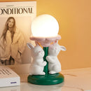 Cute bunny kawaii desk lamp princess decoration luxury gift