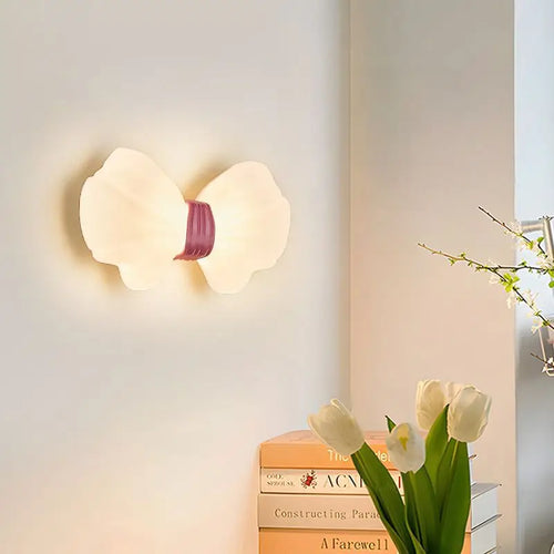 Nordic bow wall light for children's room - vue 5 sur 7