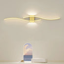 Long LED strip wall light for TV background, bedroom, living room, home interior