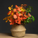 Artificial four leaf clover plants for indoor decoration