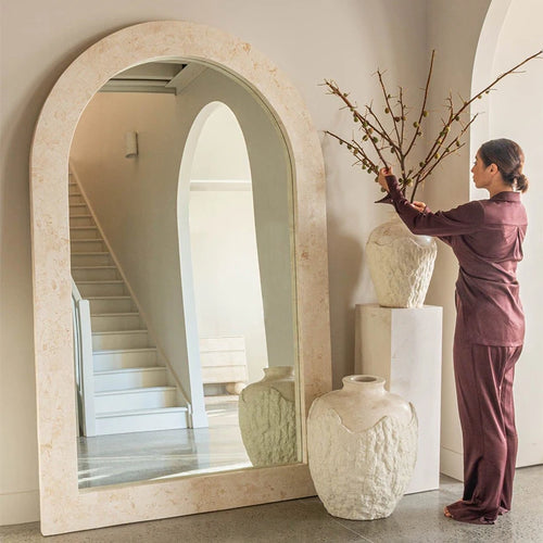 Luxury square designer mirror for wedding and home decor - vue 6 sur 8