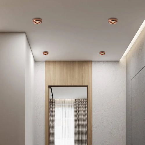 Integrated LED ceiling light for discreet modern lighting - vue 4 sur 9
