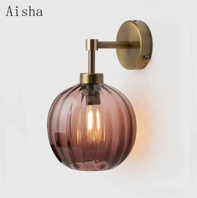 Modern decorative wall light for versatile indoor use