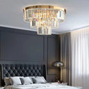 Luxury crystal chandelier for stylish interior decoration and elegant lighting