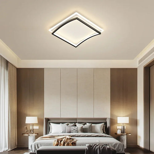 Modern LED chandelier for home interior - vue 3 sur 24