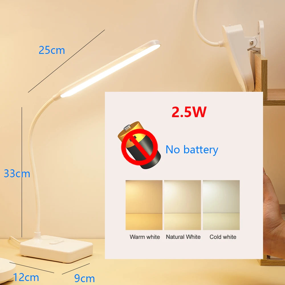Usb touch led desk lamp with eye protection