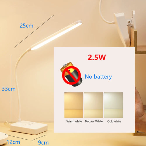 Usb touch led desk lamp with eye protection
