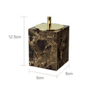 natural marble bathroom accessories luxury set