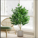 Artificial eucalyptus and willow plant for indoor and outdoor decoration