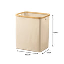 foldable laundry basket with oxford fabric lid