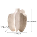ceramic marine vase modern nordic decoration dried flowers