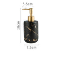 ceramic bottles for soap, shampoo and shower gel