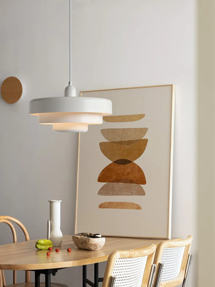 Minimalist pendant chandelier for dining table decor - vue 4 sur 9