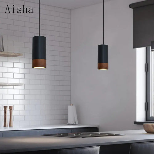 Minimalist designer pendant light for modern interior decor - vue 4 sur 7