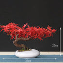 Artificial bonsai tree for indoor decoration and landscaping