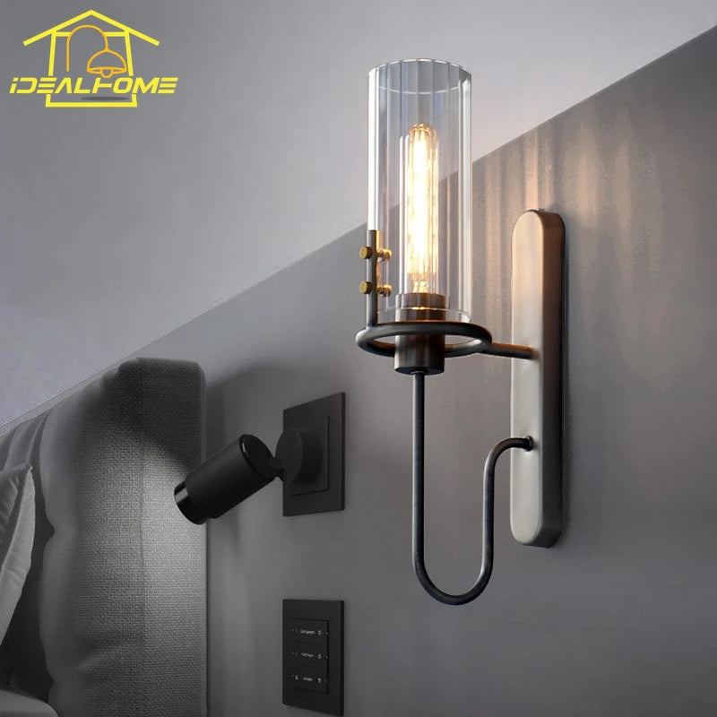 Modern crystal wall light for interior decoration