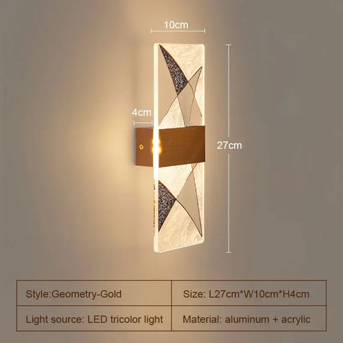 Modern LED wall light - vue 11 sur 17