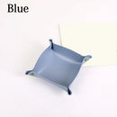 Nordic leather storage tray versatile desk organiser