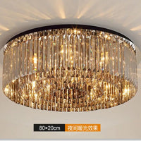 Modern crystal ceiling light for decorative indoor lighting