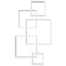 HOMCOM wall shelf with 5 cubes for living room bedroom 49.5x10.2x86 cm