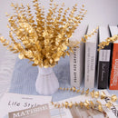 Set of 5 artificial eucalyptus branches for floral decoration