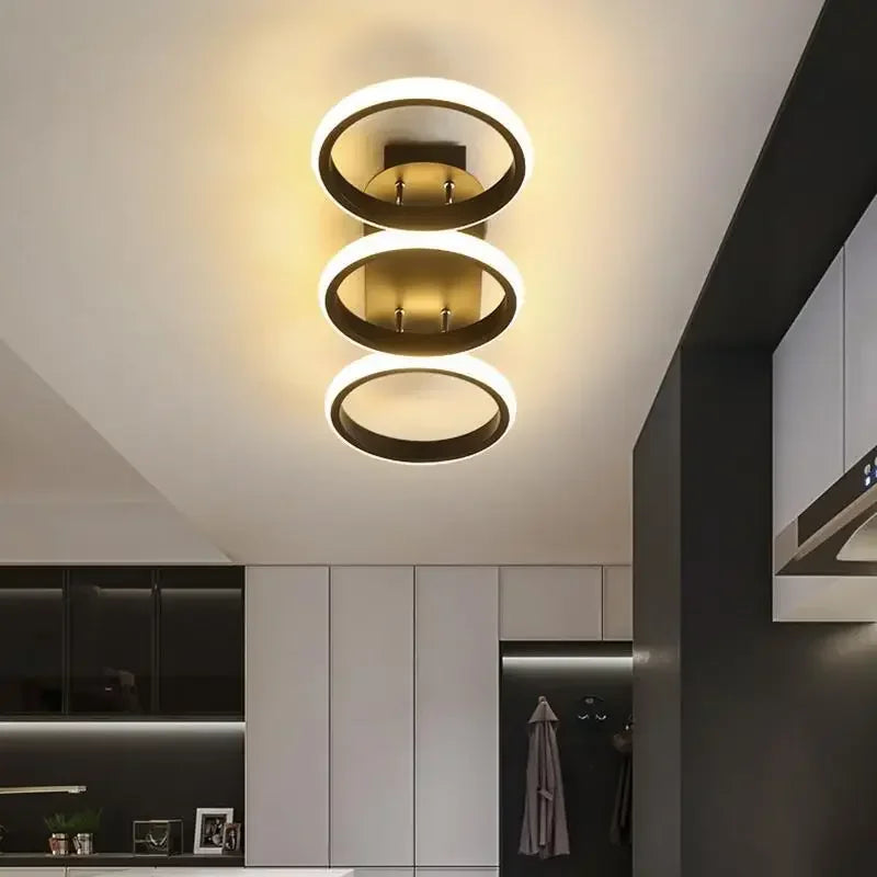 Modern LED ceiling light for decorative indoor lighting