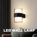 Waterproof LED outdoor wall light for garden and exterior