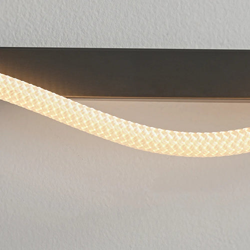 Modern minimalist stainless steel wall light with elegant design - vue 4 sur 7