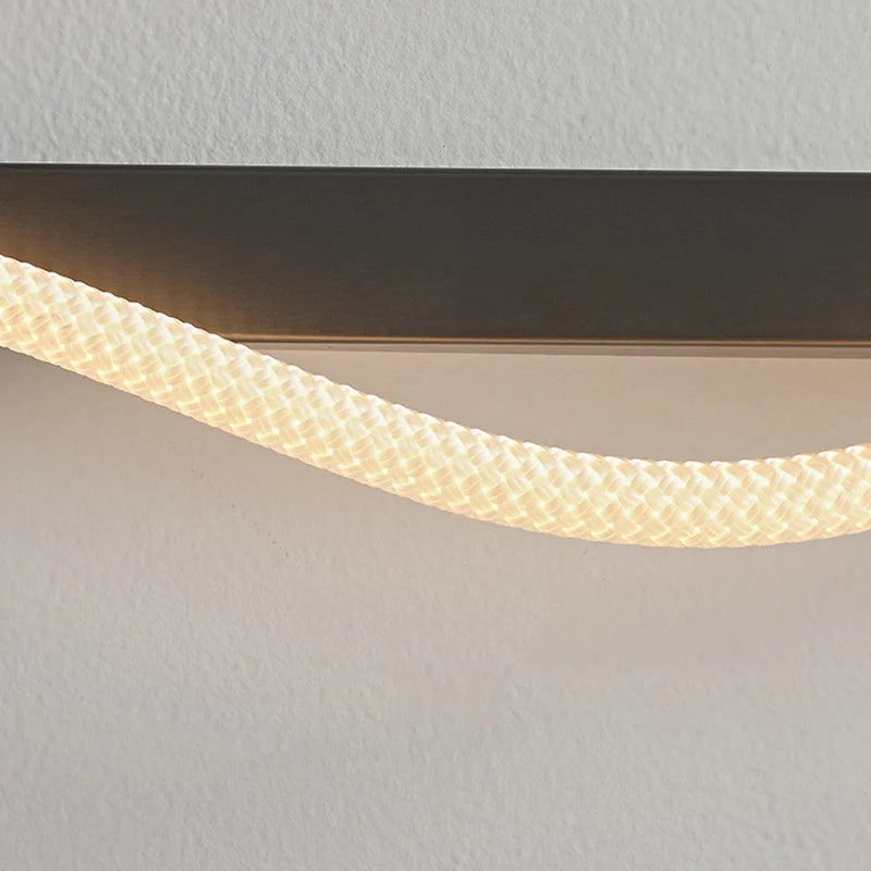 Modern minimalist stainless steel wall light with elegant design - vue 4 sur 7