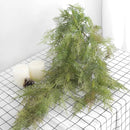 Nordic style plastic ceiling light with faux wall plants