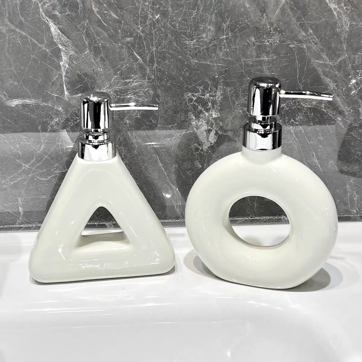 soap dispenser gel shampoo and lotion for family
