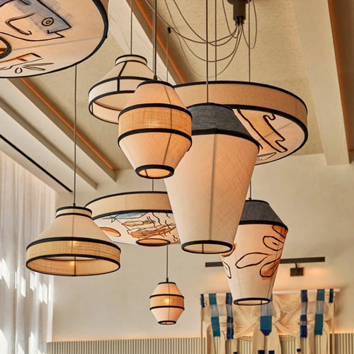 Classic modern design chandelier for living room, dining room, ceiling and kitchen island - vue 2 sur 12