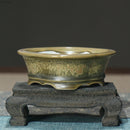 creative glazed ceramic flower pot for home decoration