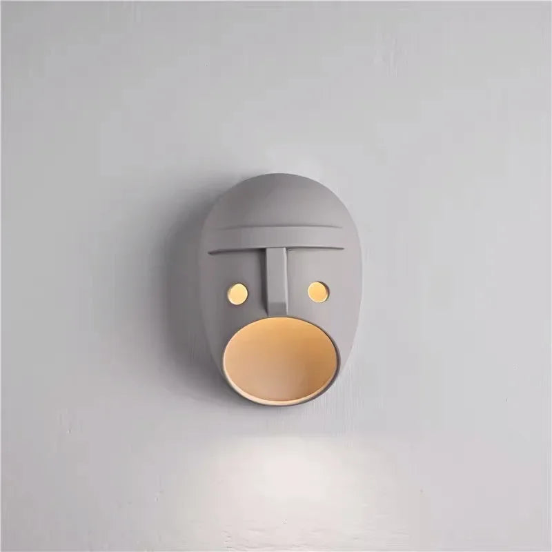 Moooi joker modern resin wall light with LED lighting