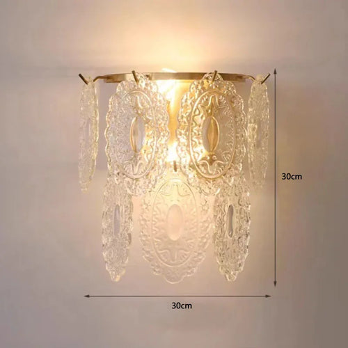 Design glass wall light for modern interior decoration - vue 12 sur 12